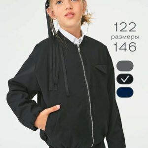 Бомбер 325BO0002G_T_Черный